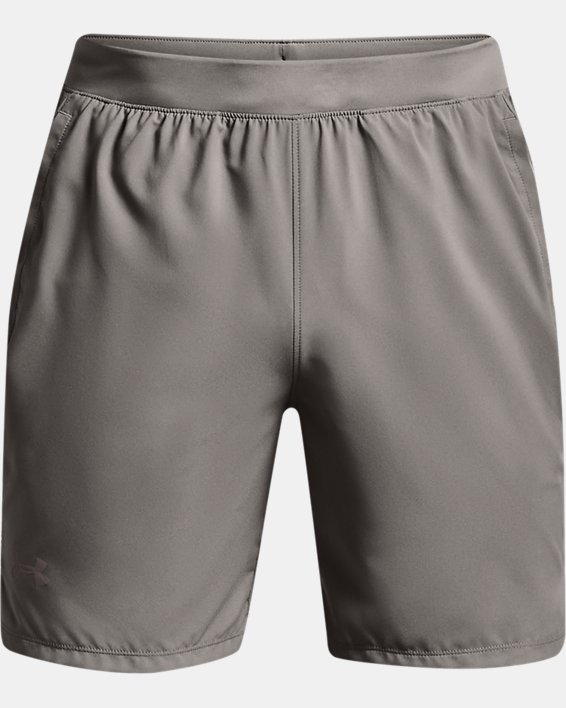 Men's UA Launch Run 7" Shorts, Gray, pdpMainDesktop image number 7